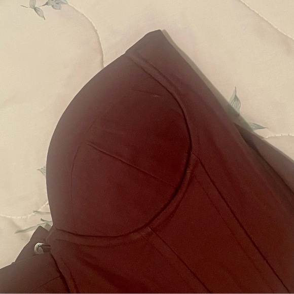 Strapless lace up bustier - Picture 2 of 5